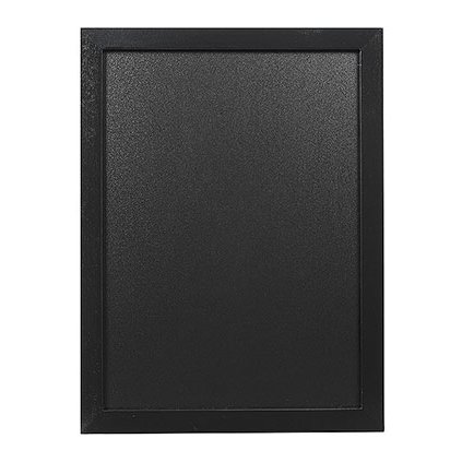 Tabule na menu v dřevěném rámu 600x400 mm, černý | CONTACTO, 7680/060