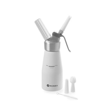 Láhev na šlehačku, HENDI, Kitchen Line, 0,25L, ⌀80x(H)200mm