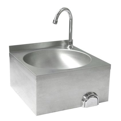 Bezdotykové kuchyňské umyvadlo 400x400x450 mm | HENDI, 810316