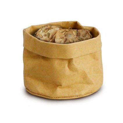 Papírový pytlík na pečivo 170x170x150 mm, béžový | HENDI, 429228