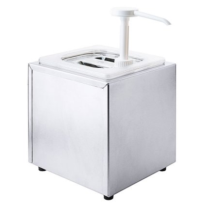 Dávkovač na omáčky z nerezové oceli, jednotný 200x185x215 mm | CONTACTO, 1325/001