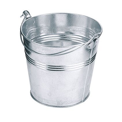 Dekorační pozinkované vědro s uchem  | CONTACTO, 1443/130