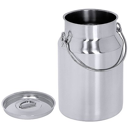 Baňka z nerezové oceli s víkem, 0,5 l, průměr 80 mm | CONTACTO, 3031/000