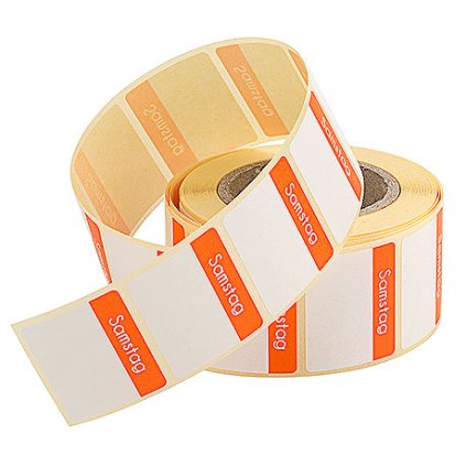 Etikety HACCP, oranžové | CONTACTO, 4371/056