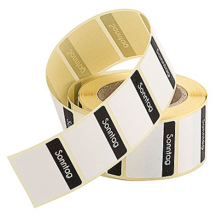 Etikety HACCP, černé | CONTACTO, 4371/057