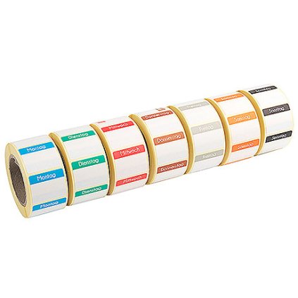 Etikety HACCP, 7 rolek | CONTACTO, 4371/750