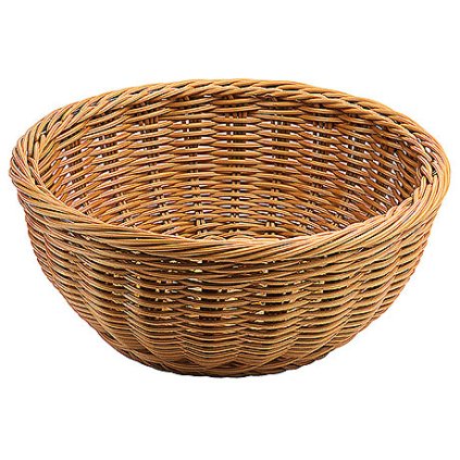 Košík z polypropylénu na pečivo, průměr 250 mm | CONTACTO, 4783/253