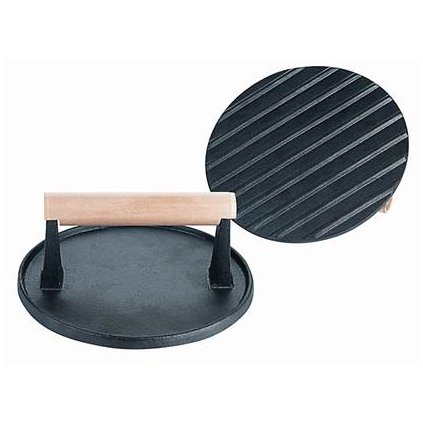 Lis na steaky litinový žebrovaný, průměr 175 mm | CONTACTO, 5782/175