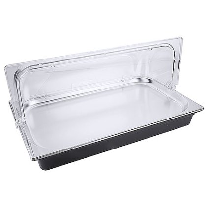 Chladící vítrína - talíř s poklopem na servírování studených pokrmů 340x540 mm | CONTACTO, 6201/005