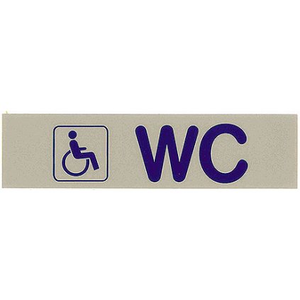 Tabulka piktogram "WC" | CONTACTO, 7673/018