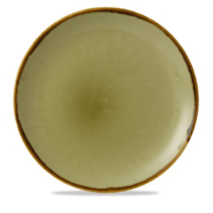 Talíř mělký kulatý 288 mm | DUDSON, Harvest Green