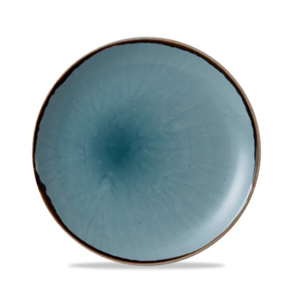Talíř mělký kulatý 217 mm | DUDSON, Harvest Blue