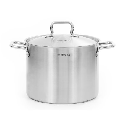 Hrnec střední 23,6 l, průměr 340 mm, z nerezové oceli s pokličkou | TECHNICA, Gold Line