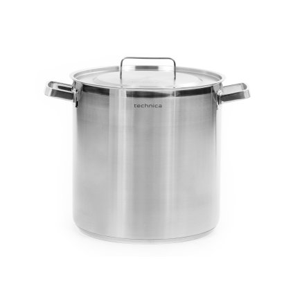 Hrnec vysoký 25,7 l, průměr 320 mm, z nerezové oceli s pokličkou | TECHNICA, Platinum Line