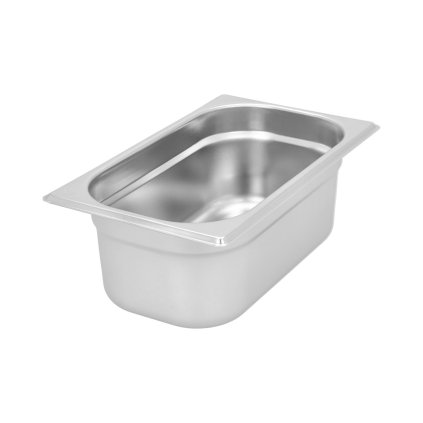 Gastronádoba GN 1/4 100 mm, nerezová ocel | TECHNICA, Cold Line