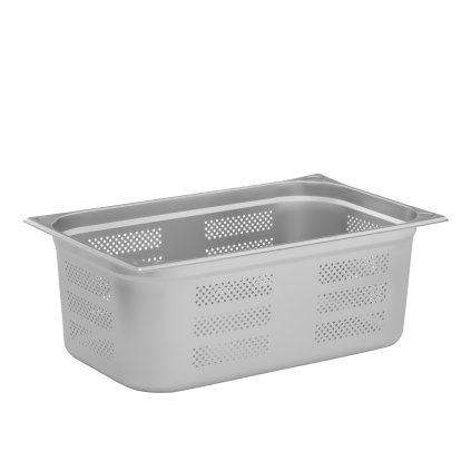 Perforovaná gastronádoba GN 1/1 200 mm, nerezová ocel | TECHNICA, Platinum Line