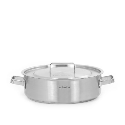 Hrnec na dušení z nerezové oceli s pokličkou 11,2 l o průměru 360 mm | TECHNICA, Platinum Line
