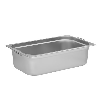 Gastronádoba s úchyty GN 1/1 100 mm z nerezové oceli | TECHNICA, Cold Line