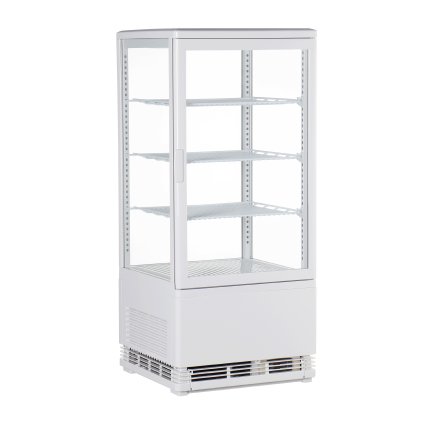 Stolní chladicí vitrína bílá 78 l, 428x386x960 mm | TECHNICA, Cold Line