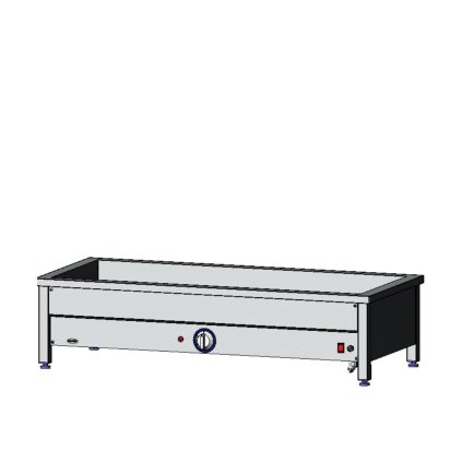 Elektrická ohřevná vana 1-komorová, 1400x600x350 mm, 3,2 kW | EGAZ, BE-4N