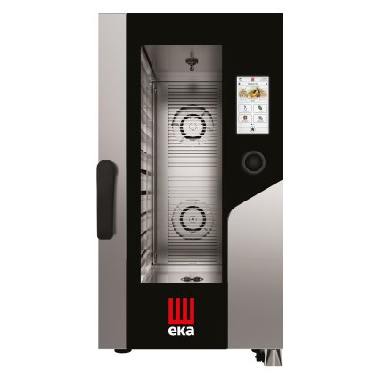 Konvektomat - parní, elektrický, 10xGN 1/1 , 15.4 kW, 400 V, 930x500x970 mm, inox | EKA, Millennial Touch Screen