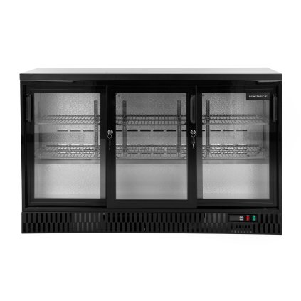 Chladnička na nápoje, třídveřová, posuvné dveře, 314 l, 1350x515x855 mm | TECHNICA, Cold Line