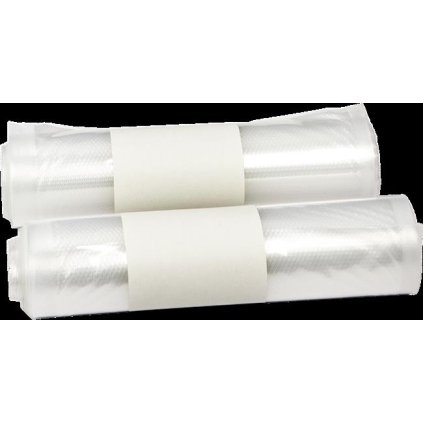 Sáčky vroubkované do lištové vakuové baličky, 300x6000 mm, transparentní, 2 role|HENDI,297476