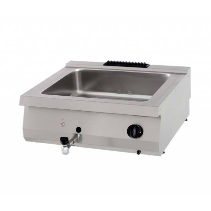 Bain Marie pro velké zatížení - dvojitá jednotka - hloubka 70 cm - Plynová | Maxima, 9395006