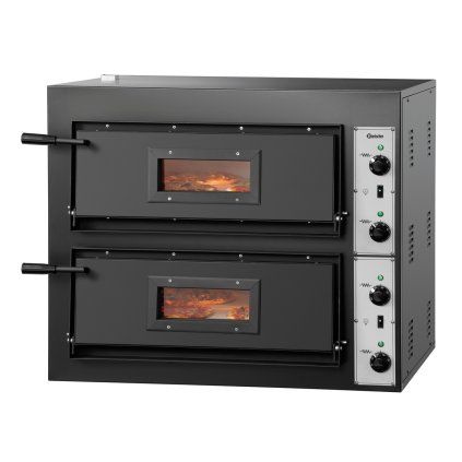 Dvoukomorová pec na pizzu, 8 x pizza 30 cm | BARTSCHER,CT 200