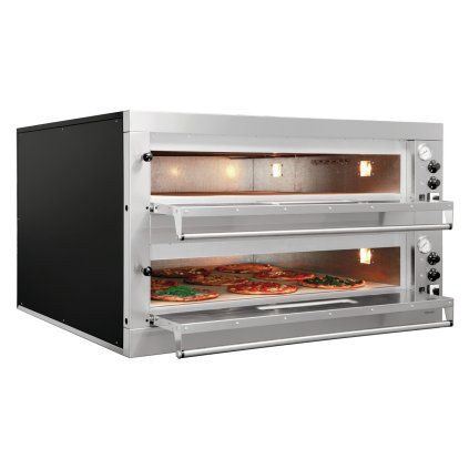 Dvoukomorová pec na pizzu, 18 x pizza 33 cm | BARTSCHER,ET 205