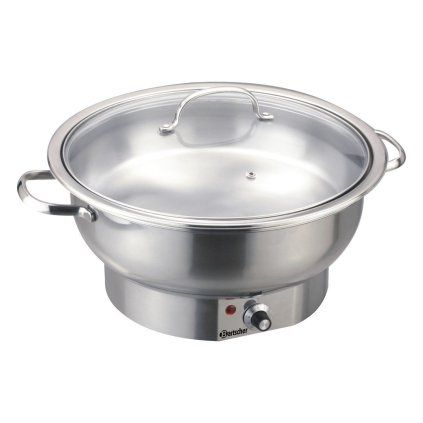 Chafing SilverLine 3,8 l, kulatý | BARTSCHER, 500835