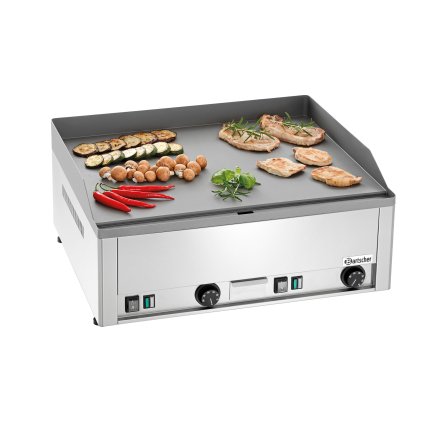 Grilovací deska, hladká, 660x540x295 mm | BARTSCHER, GDP 650E