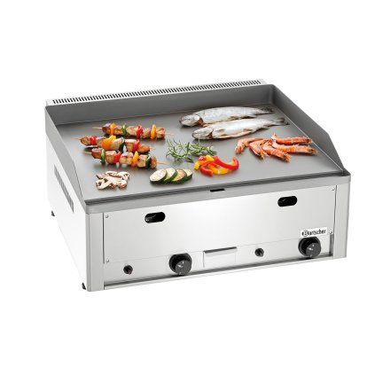 Plynová grilovací deska, hladká, 660x600x310 mm | BARTSCHER, GDP 650G