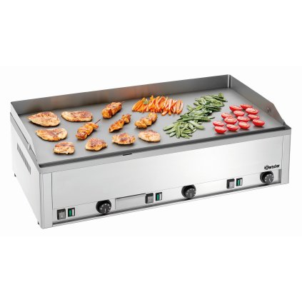 Grilovací deska, hladká, 990x580x310 mm | BARTSCHER, GDP 980E