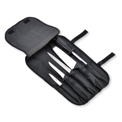 Sada nožů v textilním pouzdře, černá | GIESSER, 8296 5 k