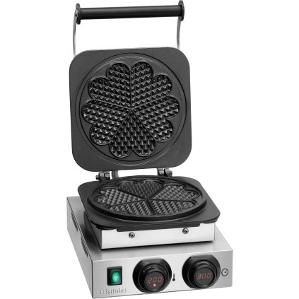 Vaflovač s litinovou plotýnkou, 285x470x225 mm | BARTSCHER, 370197