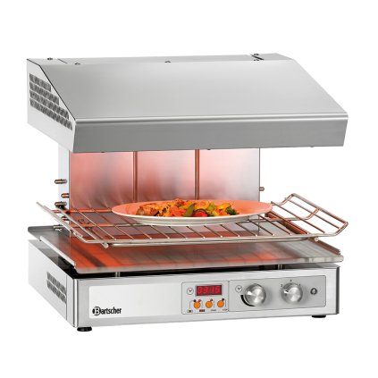 Salamander s funkcí udržování tepla, 3 topná tělesa 4,5 kW | BARTSCHER, Hi-Light ECO