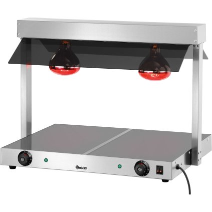 Ohřevná deska s infra lampou, 0,8 kW, 740x565x570 mm | BARTSCHER, 114272