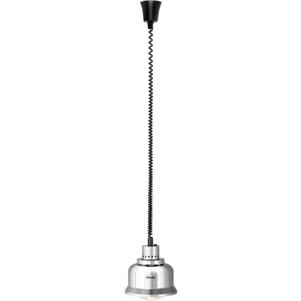 Závěsná ohřívací lampa, 0,25 kW, 230x230x250 mm, inox, černá | BARTSCHER, 114279