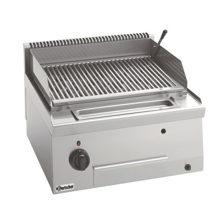 Lávový gril plynový 600x600x290 mm | BARTSCHER, 600 Imbiss