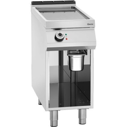 Grilovací deska, hladká, 7.5 kW, 400x900x900 mm | BARTSCHER, 296507
