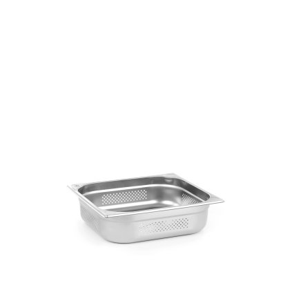 Perforovaná gastronádoba GN 2/3 100 mm, nerezová ocel | TECHNICA, Platinum Line
