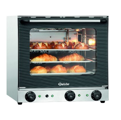 Horkovzdušná trouba s grilem a zvlhčováním 4 x 438x315 mm | BARTSCHER, AT120