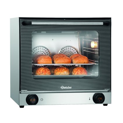 Horkovzdušná trouba, 4 plechy, 438x315 mm, 2,7 kW, 595x615x580 mm | BARTSCHER, AT90-MDI