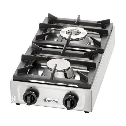 Plynový vařič, 2 hořáky 11 kW | BARTSCHER, 1057503