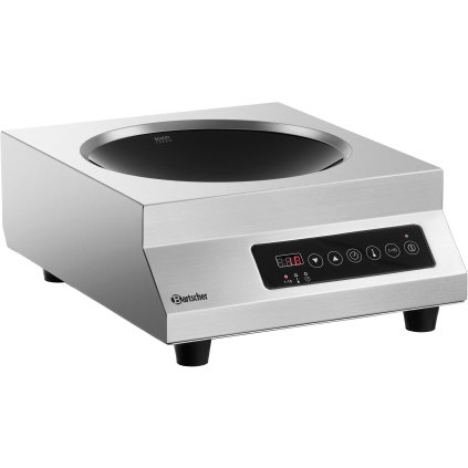 Indukční wok, 3,5 kW, 355x440x165 mm | BARTSCHER, 105732