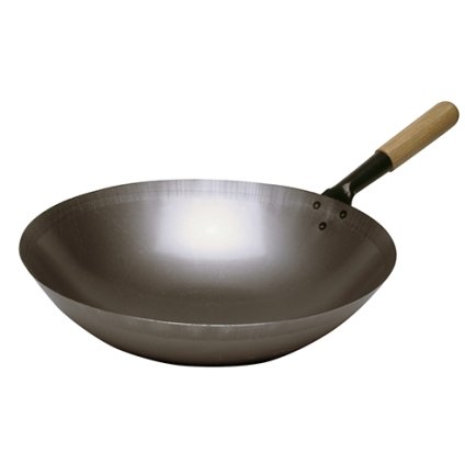 Pánev wok z oceli o průměru 360 mm | BARTSCHER, A105960