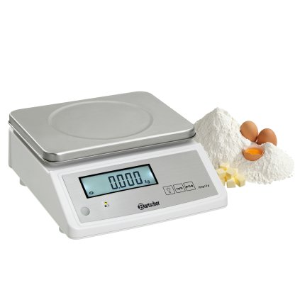 Digitální váha do 15 kg, přesnost na 5g | BARTSCHER, A300117