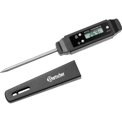 Digitální teploměr, -50 až 150 stupňů Celsia, 151x15x20 mm | BARTSCHER, 292042