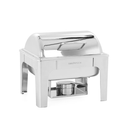 Chafing GN 1/2, vysoký lesk, 4 l, 365x345x320 mm | TECHNICA, Silver Line